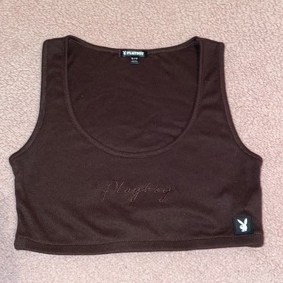 Playboy cropped shirt/bra - Picture 1 of 7